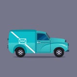 Collection bleue de van icons de la livraison illustration de vecteur Collection bleue de van icons de la livraison illustration de vecteur