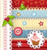 Collection design elements for scrapbook. royalty free illustration Collection design elements for scrapbook. royalty free illustration