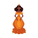 Collection mignonne de belle princesse illustration libre de droits Collection mignonne de belle princesse illustration libre de droits