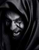 Collera dell'uomo malefic spettrale diabolico arrabbiato immagini stock Collera dell'uomo malefic spettrale diabolico arrabbiato immagini stock