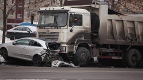 Collisione del camion Collisione del camion