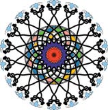Color mosaic mandala stock illustration Color mosaic mandala stock illustration