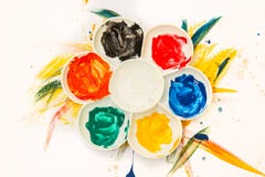 Classic Art Color Palette Royalty Free Stock Image - Image: 10920266