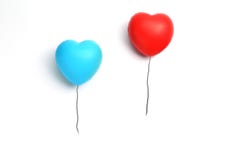Color rubber hearts balloons creative photography isolated on white background,Valentine`s Day concept stock photo Color rubber hearts balloons creative photography isolated on white background,Valentine`s Day concept stock photo
