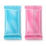 Color Wet Wipes Package. Stock Image