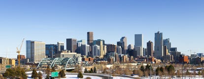 colorado denver horisontvinter 2010 arkivbilder colorado denver horisontvinter 2010 arkivbilder
