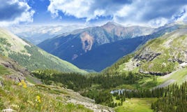 Colorado Mountains Valley Landscape Royalty Free Stock Images Colorado Mountains Valley Landscape Royalty Free Stock Images