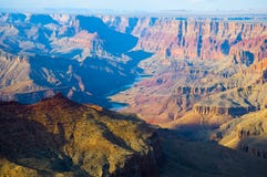 Colorado River In Grand Canyon Stock Image