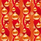 Colore rosso & carta da imballaggio di natale dell'oro royalty illustrazione gratis Colore rosso & carta da imballaggio di natale dell'oro royalty illustrazione gratis