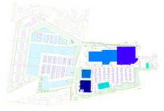 Colored CAD Drawing Royalty Free Stock Photos Colored CAD Drawing Royalty Free Stock Photos