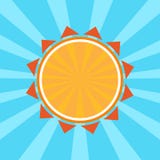 Colored summer background. Vector vector illustration Colored summer background. Vector vector illustration