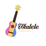 Colores del ukelele del logotipo libre illustration Colores del ukelele del logotipo libre illustration