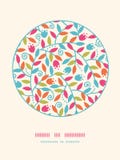 Colorful Branches Circle Decor Pattern Background Royalty Free Stock Images Colorful Branches Circle Decor Pattern Background Royalty Free Stock Images