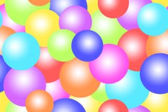 Colorful bubbles / balls / circles background royalty free illustration Colorful bubbles / balls / circles background royalty free illustration