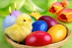Colorful Easter arrangement Stock Photo Colorful Easter arrangement Stock Photo