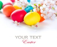 Colorful Easter Eggs royalty free stock photo Colorful Easter Eggs royalty free stock photo