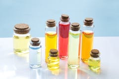 Essence oil bottles stock photo Essence oil bottles stock photo