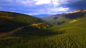 Colorful forest in Rocky Mountain National Park, Colorado, USA stock image Colorful forest in Rocky Mountain National Park, Colorado, USA stock image