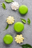 Colorful French sweet Macaroons dessert cake stock photography Colorful French sweet Macaroons dessert cake stock photography