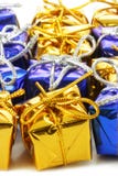 Colorful Gift Boxes Stock Photography