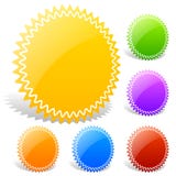 Colorful Glossy Badge shapes with blank space. Eps 10 Vector Illustration of Colorful Glossy Badge shapes with blank space royalty free illustration Colorful Glossy Badge shapes with blank space. Eps 10 Vector Illustration of Colorful Glossy Badge shapes with blank space royalty free illustration