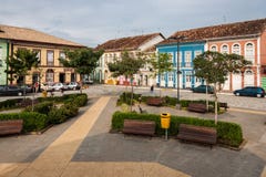 Colorful Houses in Sao Luis do Paraitinga stock photo Colorful Houses in Sao Luis do Paraitinga stock photo