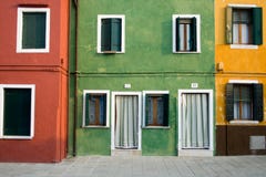 Colorful Houses Venice (Veneto) Royalty Free Stock Photo Colorful Houses Venice (Veneto) Royalty Free Stock Photo