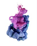 Colorful liquids underwater. Violet blue and magenta pink color composition royalty free stock photos Colorful liquids underwater. Violet blue and magenta pink color composition royalty free stock photos