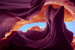 Colorful Lower Antelope Canyon