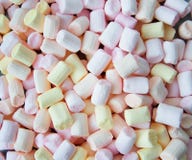 Colorful marshmallows as background, macro. Fluffy marshmallows texture close up stock images Colorful marshmallows as background, macro. Fluffy marshmallows texture close up stock images