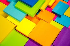 Colorful Note Pad Royalty Free Stock Photos