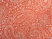 Colorful Paisley Cotton Fabric Background