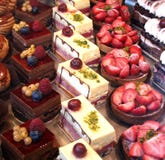 Colorful Pastry Display