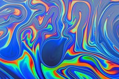 Colorful psychedelic abstract