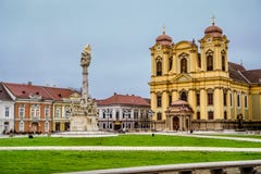 Colorful Romanian Buildings royalty free stock photos Colorful Romanian Buildings royalty free stock photos