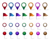 Colorful Set of Location, Places, Travel and Destination Pin Icons stock illustration Colorful Set of Location, Places, Travel and Destination Pin Icons stock illustration