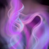 Colorful smoke on black background . abstract realistic lilac violet blue smoke. 3d illustration. vector royalty free illustration Colorful smoke on black background . abstract realistic lilac violet blue smoke. 3d illustration. vector royalty free illustration