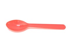 Colorful Spoon Plastic Royalty Free Stock Image