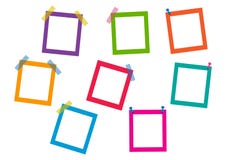Colorful square frames. Vector illustration vector illustration Colorful square frames. Vector illustration vector illustration