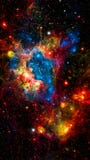Colorful stars galaxy space universe wallpaper background