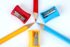 Colorful Stationery Stock Photography