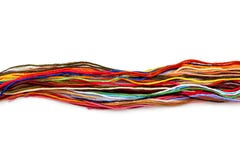 Colorful Thread Floss Royalty Free Stock Photos
