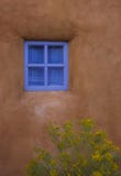 Colorful windo on an adobe house in Santa Fe New Mexico stock images Colorful windo on an adobe house in Santa Fe New Mexico stock images