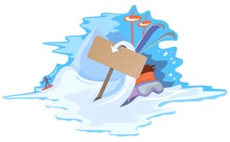 Colorful Winter Sport And Vacation Design Royalty Free Stock Photo Colorful Winter Sport And Vacation Design Royalty Free Stock Photo