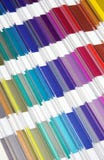 Colori del campione di Pantone fotografia stock Colori del campione di Pantone fotografia stock