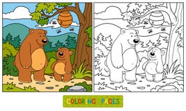 Coloring book (bears)