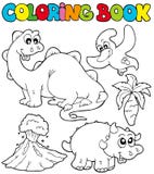 Coloring book with dinosaurs 2
