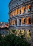 The Colosseum in Rome at sunset. royalty free stock photography The Colosseum in Rome at sunset. royalty free stock photography