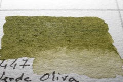 Olive Green Colour Chart
