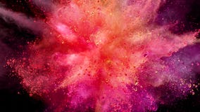 Coloured prochowy wybuch zbiory wideo Coloured prochowy wybuch zbiory wideo
